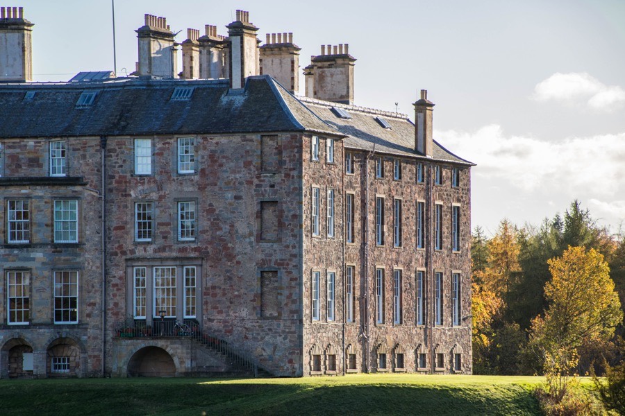 Dalkeith Palace Castle in Dalkeith, Midlothian Stravaiging around